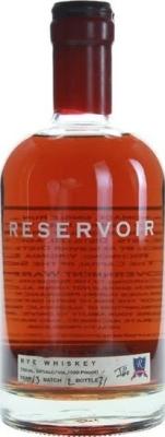 Reservoir Rye Whisky Batch 2 50% 750ml