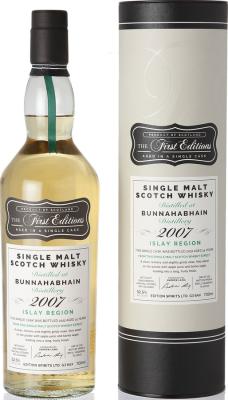 Bunnahabhain 2007 ED The 1st Editions Refill Hogshead 52.5% 700ml