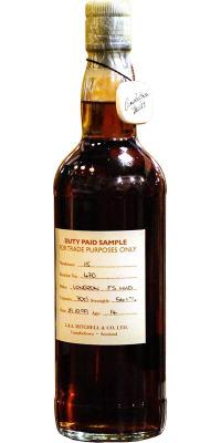 Longrow 1999 Duty Paid Sample For Trade Purposes Only Fresh Sherry Hogshead Rotation 470 56.1% 700ml