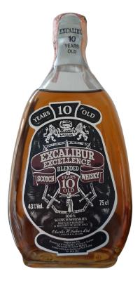 Excalibur 10yo Cinzano Import 43% 750ml