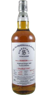 Deanston 1997 SV The Un-Chillfiltered Collection Refill Sherry Butt #1345 46% 750ml