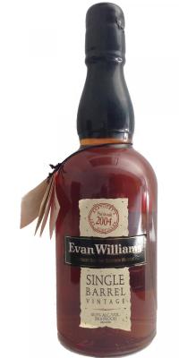 Evan Williams 2004 Single Barrel #98 43.3% 700ml