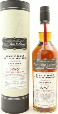 Speyburn 2007 ED The 1st Editions 56.4% 700ml