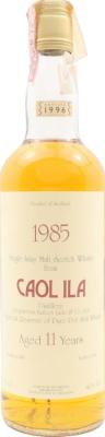 Caol Ila 1985 UD Taverna Degli Artisti Taverna Degli Artisti Bologna 40% 700ml