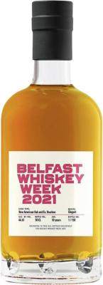 Mackmyra 10yo new America oak + ex-Bourbon Belfast Whiskey Week festival 2021 46.6% 500ml