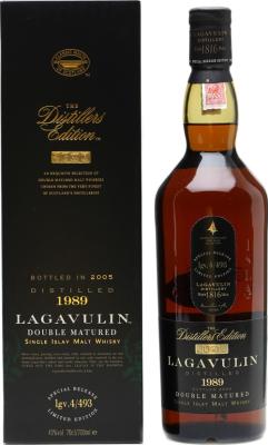 Lagavulin 1989 The Distillers Edition 43% 700ml