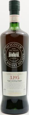 Bowmore 1997 SMWS 3.195 Cigar smoking dragon 2nd Fill Ex-Sherry Butt 58.5% 700ml