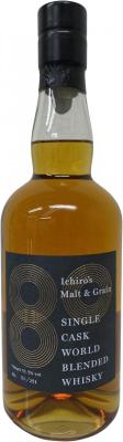 Ichiro's Malt & Grain World Blended Single Cask Seibu Ikebukuro 80th Anniversary 51.5% 700ml