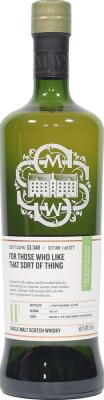 Caol Ila 2008 SMWS 53.348 For those who like that sort of thing Refill Ex-Bourbon Hogshead 59.1% 700ml