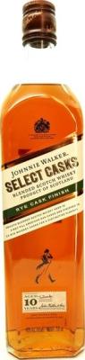 Johnnie Walker 10yo Ex-Rye Casks 46% 750ml