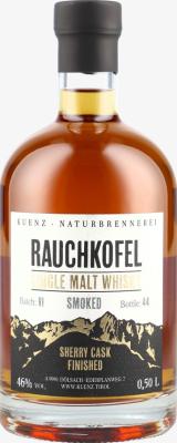 Rauchkofel Sherry Cask Finished 46% 500ml