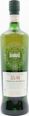 Glen Moray 2002 SMWS 35.91 Caribbean fruit with tingly spice 1st Fill Sherry Butt 59.9% 700ml