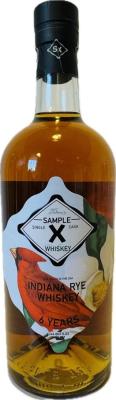 Indiana Rye 6yo Sample X 54.3% 700ml