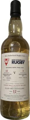 Glen Ord 12yo DR Ross Sutherland Rugby Club 40% 700ml