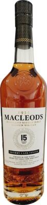 Macleod's 15yo IM Sherry Finish 40% 750ml