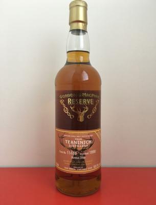 Teaninich 1998 GM Reserve selected by Van Wees Refill Sherry Hogshead #11406 58.4% 700ml