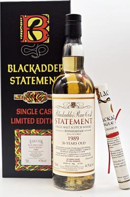 Bunnahabhain 1989 BA Blackadder Statement Edition #25 #5757 44.7% 700ml