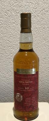 Glen Keith 1992 KiW Single Cask Collection Bourbon Hogshead #120587 53.8% 700ml