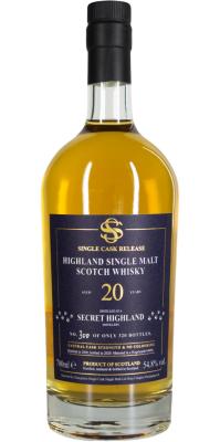 Secret Highland Distillery 2000 SCSM #1409 Guangzhou Single Cask Single Malt LTD 54.8% 700ml