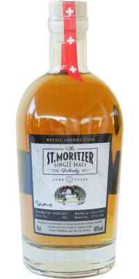 St. Moritzer 2003 Refill Sherry Cask 46% 700ml