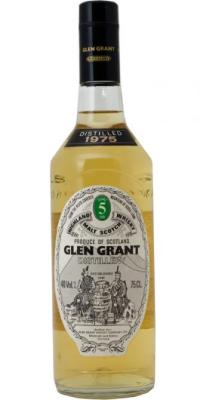 Glen Grant 1975 Seagram Belgium Import 40% 750ml