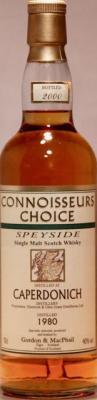 Caperdonich 1980 GM Connoisseurs Choice 40% 700ml