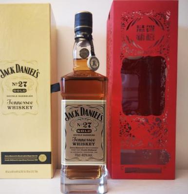 Jack Daniel's No. 27 Gold Year of the Rat Maple Barrel 40% 700ml