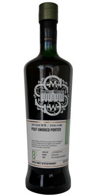 Glenturret 2013 SMWS 16.76 Peat-Smoked Porter Refill Recharred Hogshead 63% 700ml