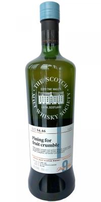 Aberlour 2007 SMWS 54.46 Pining for fruit crumble 1st Fill Ex-Bourbon Barrel 60.2% 700ml