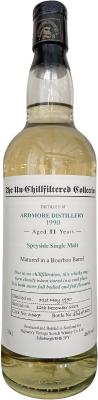 Ardmore 1990 SV Bourbon Barrel #6367 46% 700ml