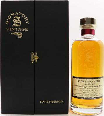 Kinclaith 1969 SV Vintage Collection Rare Reserve Sherry Hogshead #301443 54% 700ml