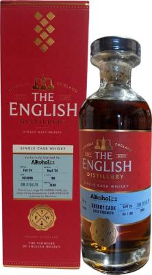The English Whisky 2014 Single Cask Whisky alcohol.cz 60.1% 700ml