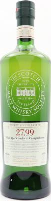 Springbank 2000 SMWS 27.99 Vital Spark docks in Campbeltown Refill Ex-Bourbon Barrel 50.4% 700ml