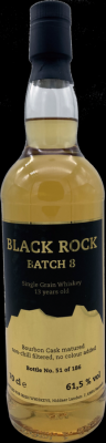 Black Rock 13yo IW Batch 8 Bourbon Cask matured 61.5% 700ml