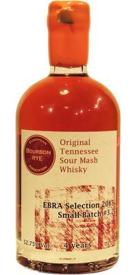 Original Tennessee Sour Mash Whisky 2010 EBRA EBRA Selection 2015 52.75% 750ml