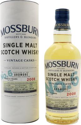 Ardmore 2008 MDB Vintage Casks #6 Islay ASB 46% 700ml