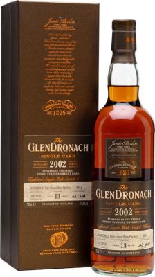 Glendronach 2002 Single Cask Batch 13 #4651 54.8% 700ml