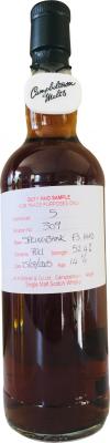 Springbank 2005 Duty Paid Sample For Trade Purposes Only Fresh Sherry Hogshead Rotation 309 52.4% 700ml