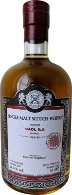 Caol Ila 2012 MoS matured in A Bourbon Hogshead 54.4% 700ml