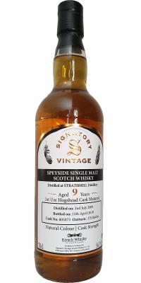 Strathmill 2009 SV Natural Colour Cask Strength 1st use Hogshead #805073 Kirsch Import 56.1% 700ml