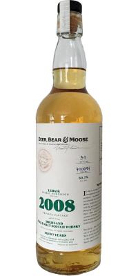 Ledaig 2008 Flvr Deer Bear & Moose Sherry Puncheon #700694 60.7% 700ml