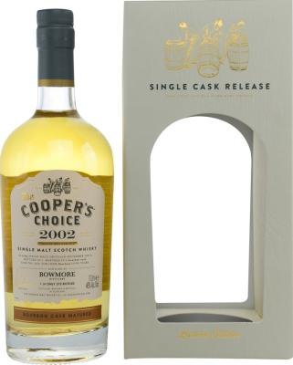 Bowmore 2002 VM The Cooper's Choice Bourbon Cask #1858 46% 700ml