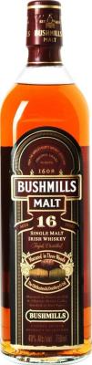 Bushmills 16yo Three Woods 43% 750ml