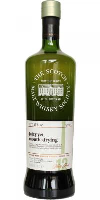 Loch Lomond 2006 SMWS 135.12 Juicy yet mouth-drying 1st Fill Ex-Bourbon Barrel 60% 700ml