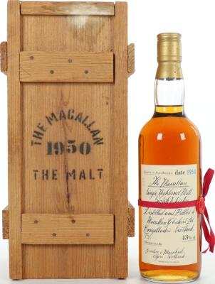 Macallan 1950 The Malt Gordon & Macphail Distributed 43% 750ml