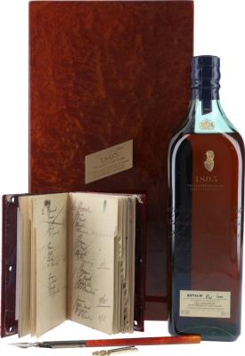 Johnnie Walker Blue Label 200th Anniversary 1805 Celebration Blend 46.3% 750ml