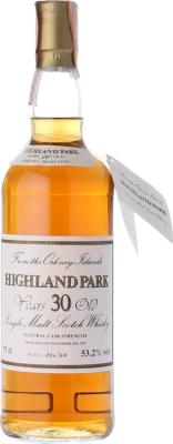 Highland Park 1955 It Special Selection 30yo Oak Cask 53.2% 750ml