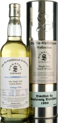 Laphroaig 1999 SV The Un-Chillfiltered Collection Refill Butt 06/150/3 46% 700ml