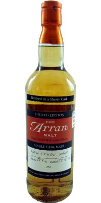 Arran 1998 Sherry Cask #1531 59.9% 700ml