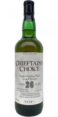 Chieftain's Choice 1964 TSID Single Highland Malt Taiwan 50% 750ml